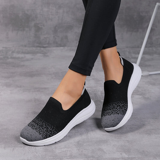 Summer Women Mesh Sneakers Breathable Casual Shoes Women Slip On Loafers Lightweight Womens Flats Vulcanized Shoes Zapatos Mujer