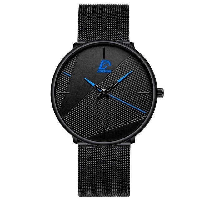 reloj hombre Watches Mens 2023 Minimalist Men's Fashion Ultra-thin Watch Simple Men Business Quartz Wristwatch relogio masculino