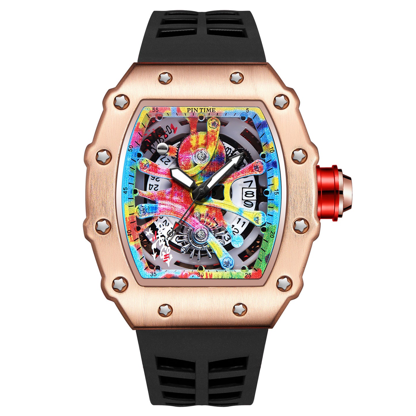 Quartz Watch Tourbillon Skeleton Trend