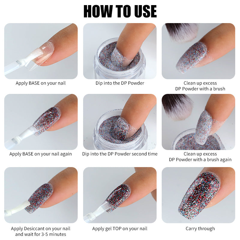 Limegirl Dip Powder Nail Set Art DIY Starter