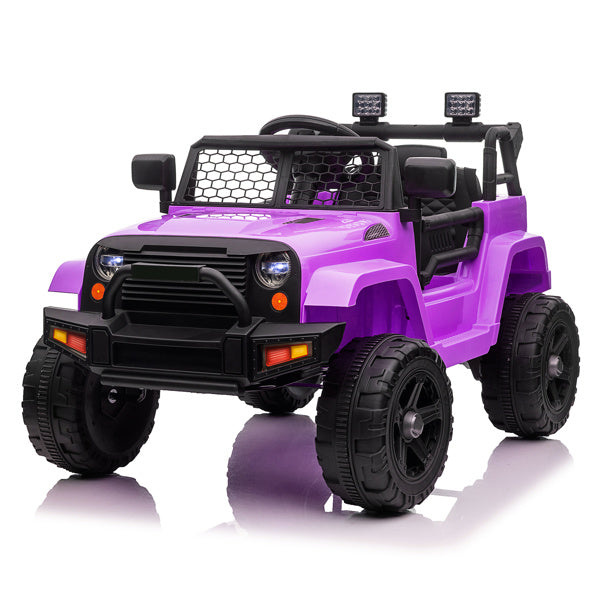 LEADZM Dual Drive 12V 4.5A.h with 2.4G Remote Control Jeep Black