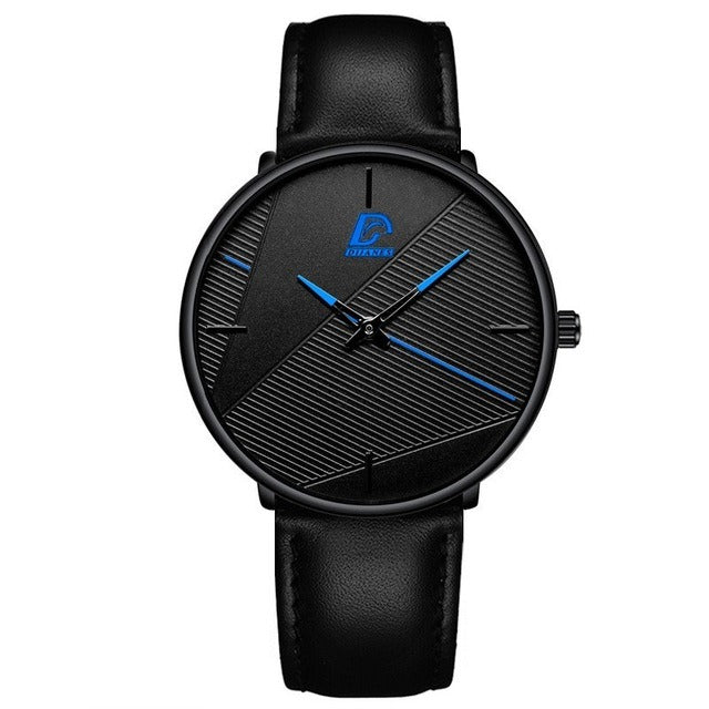 reloj hombre Watches Mens 2023 Minimalist Men's Fashion Ultra-thin Watch Simple Men Business Quartz Wristwatch relogio masculino