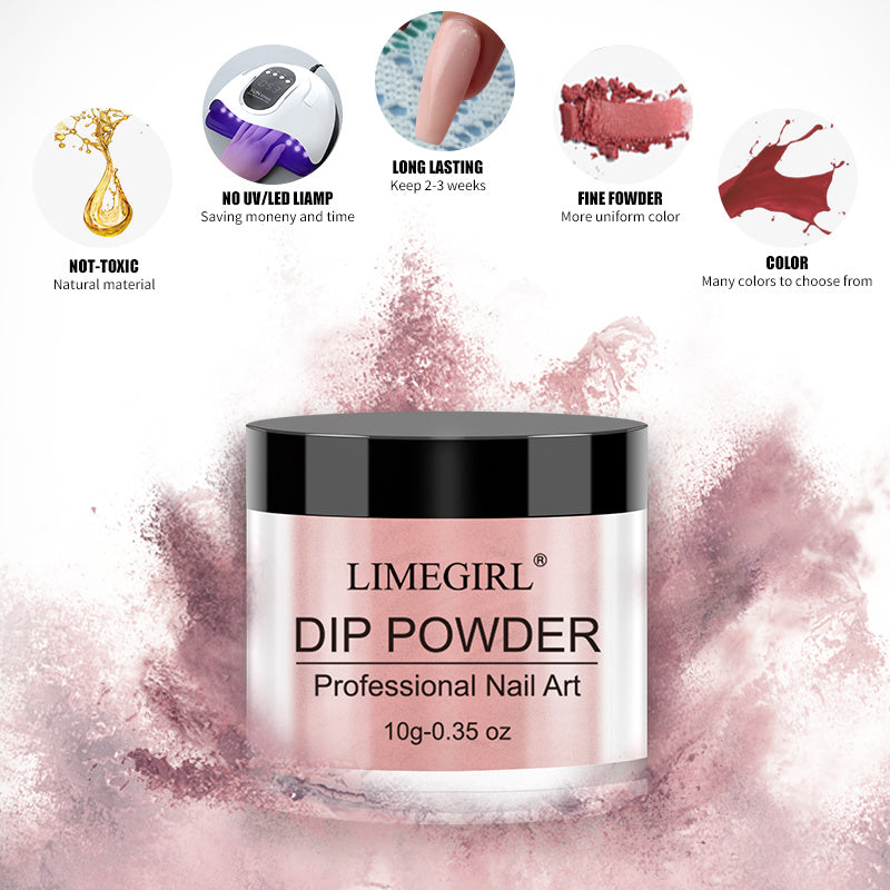 Limegirl Dip Powder Nail Set Art DIY Starter