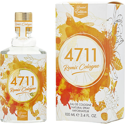 4711 REMIX COLOGNE by 4711 EAU DE COLOGNE SPRAY 3.4 OZ (2020 NARANJA LIMITED EDITION)