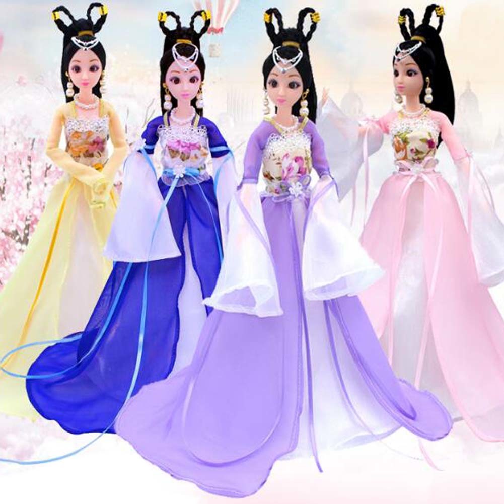 Light powder Fairy Doll Ball-Jointed Doll Dress Doll Gorgeous China Doll