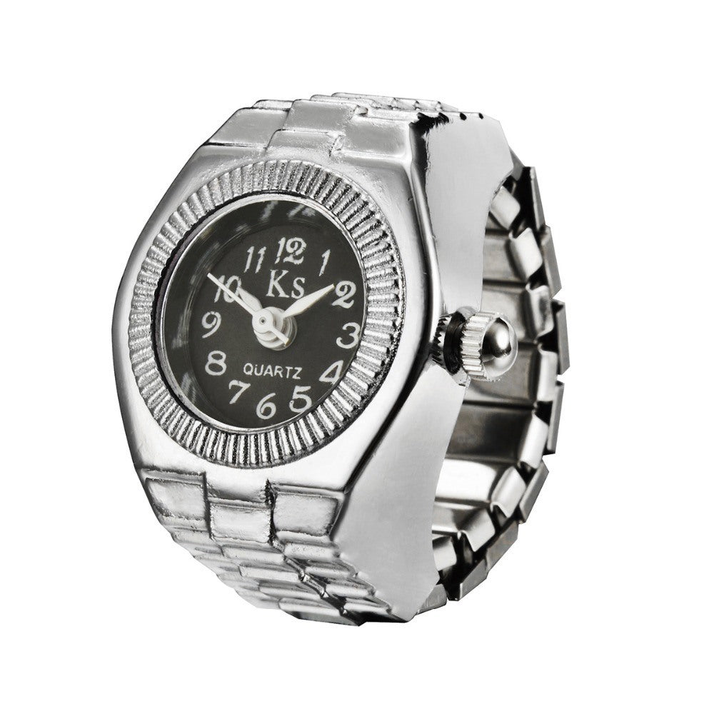 Men's and Women's Vintage Rings Quartz Watch Rings