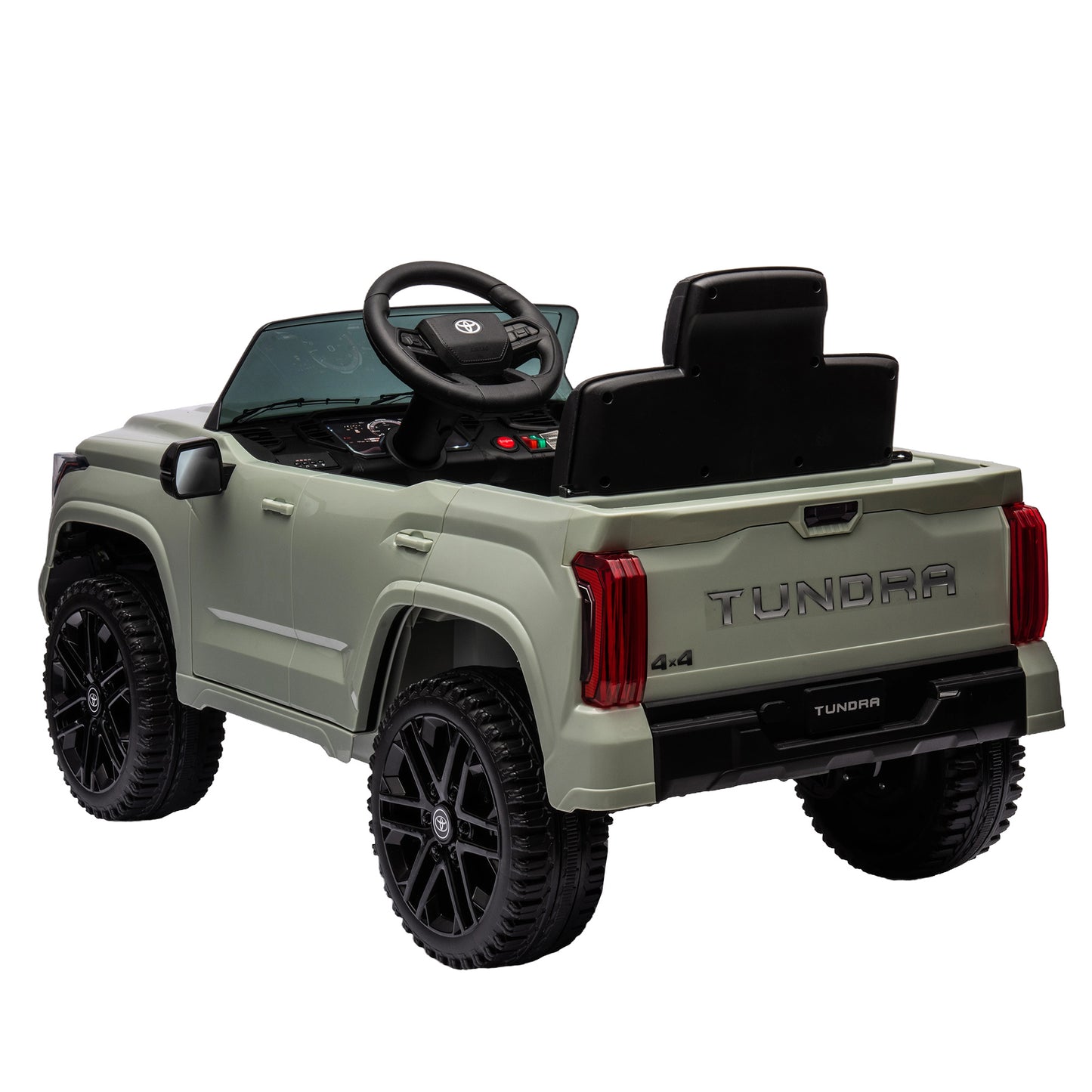 Officially Licensed Toyota Tundra Pickup,electric Pickup car ride on for kid, 12V electric ride on toy,2.4G W/Parents Remote Control,electric car for kids,Three speed adjustable,Power display