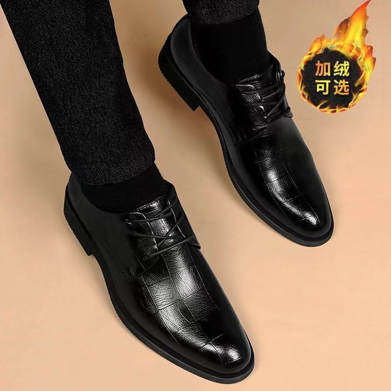 Black Men Suit Shoes Party Men's Dress Shoes 2022 Italian Leather Zapatos Hombre Formal Shoes Men Office Sapato Social Masculino