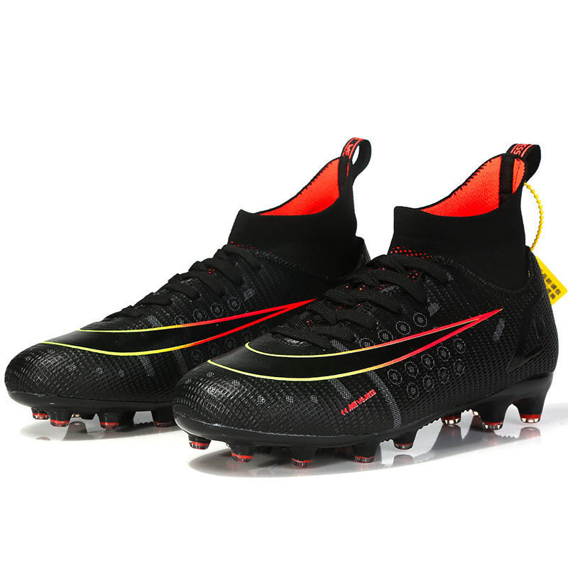 High Quality Football Boots Same As C.Ronaldo Soccer Shoes Assassin Chuteira Campo TF/AG Football Sneaker Futsal Training Shoes