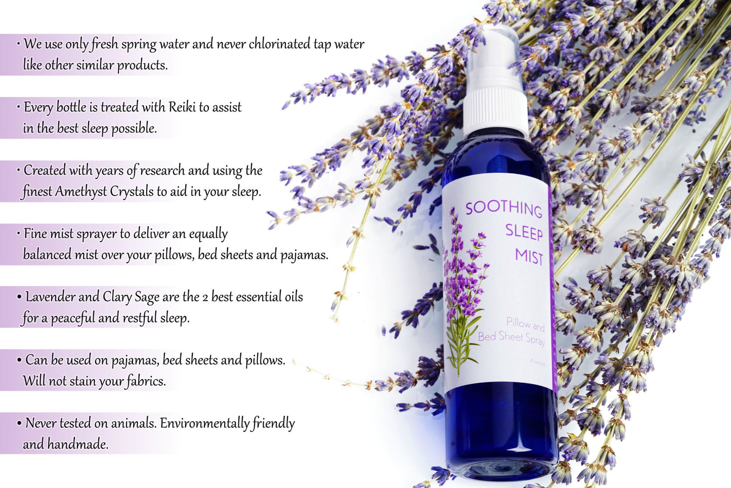 Lavender Pillow Spray for Sleep. Pillow Mist Lavender Spray for Sleep. Multiple Scent Options. 8 Ounce.