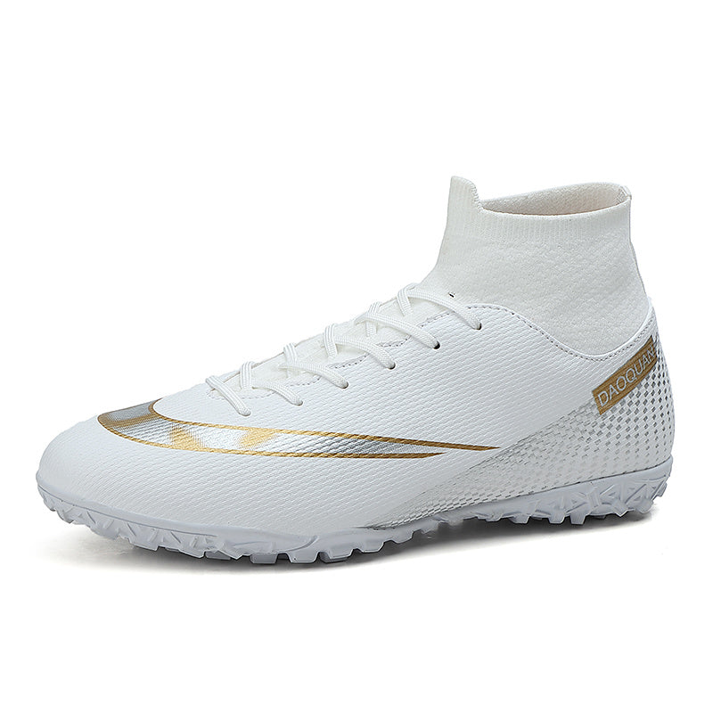 High Quality Football Boots Same As C.Ronaldo Soccer Shoes Assassin Chuteira Campo TF/AG Football Sneaker Futsal Training Shoes