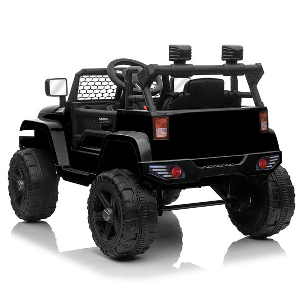 LEADZM Dual Drive 12V 4.5A.h with 2.4G Remote Control Jeep Black