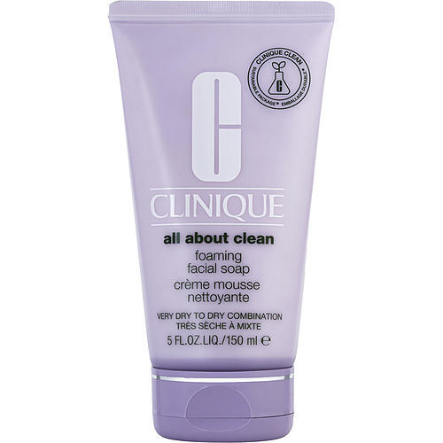 CLINIQUE by Clinique All About Clean Foaming Facial Soap ( Very Dry to Dry Combination ) --150ml/5oz