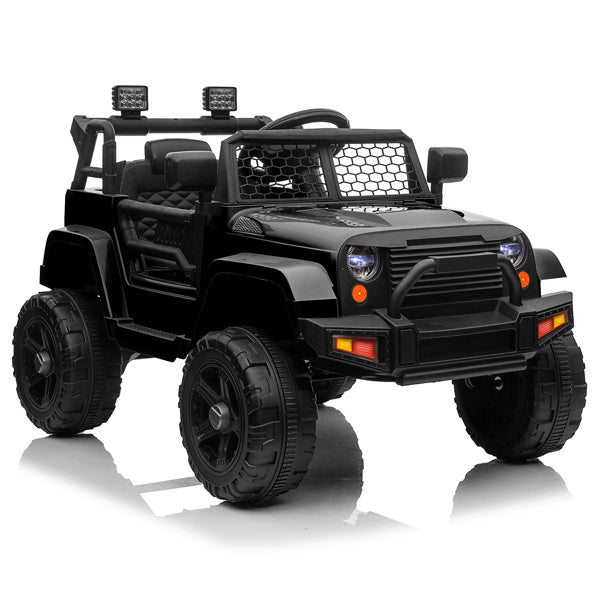 LEADZM Dual Drive 12V 4.5A.h with 2.4G Remote Control Jeep Black