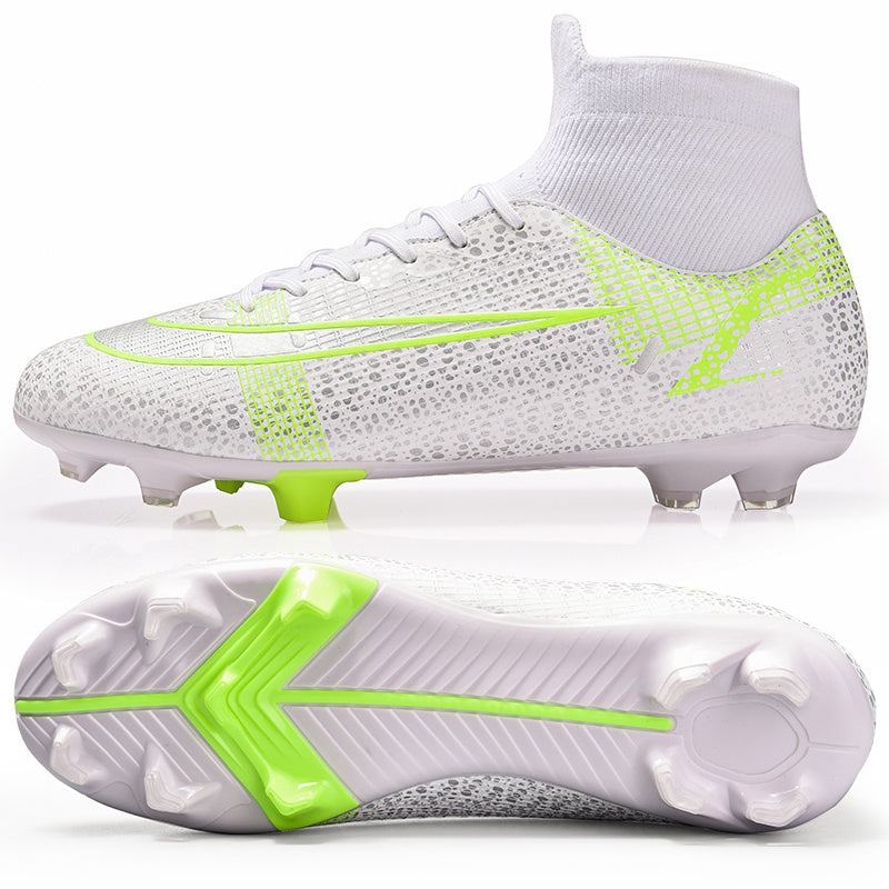 High Quality Football Boots Same As C.Ronaldo Soccer Shoes Assassin Chuteira Campo TF/AG Football Sneaker Futsal Training Shoes