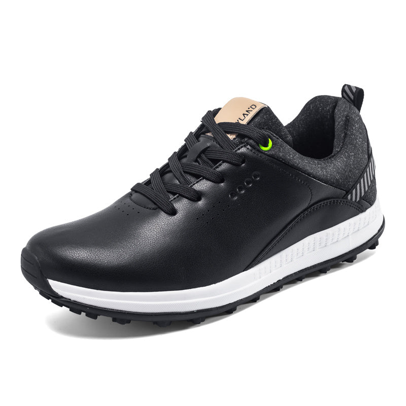 New Men's Leather Professional Golf Shoes Men's Outdoor Golf Training Shoes Mens Golf Shoes