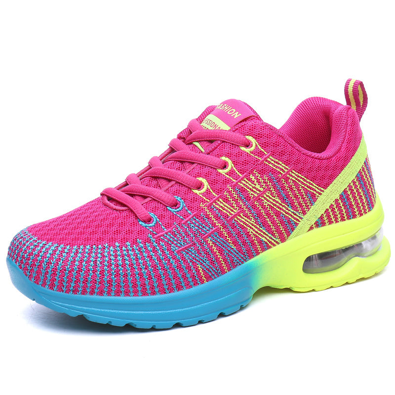 BOANXIL Running Shoes for Women Outdoor Breathable Fashion Womens Jogging Shoes Fitness Sneakers Colorful Cushion Sneaker Female