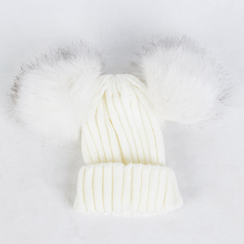 Children Pom Pom Bobble Hat Accessories