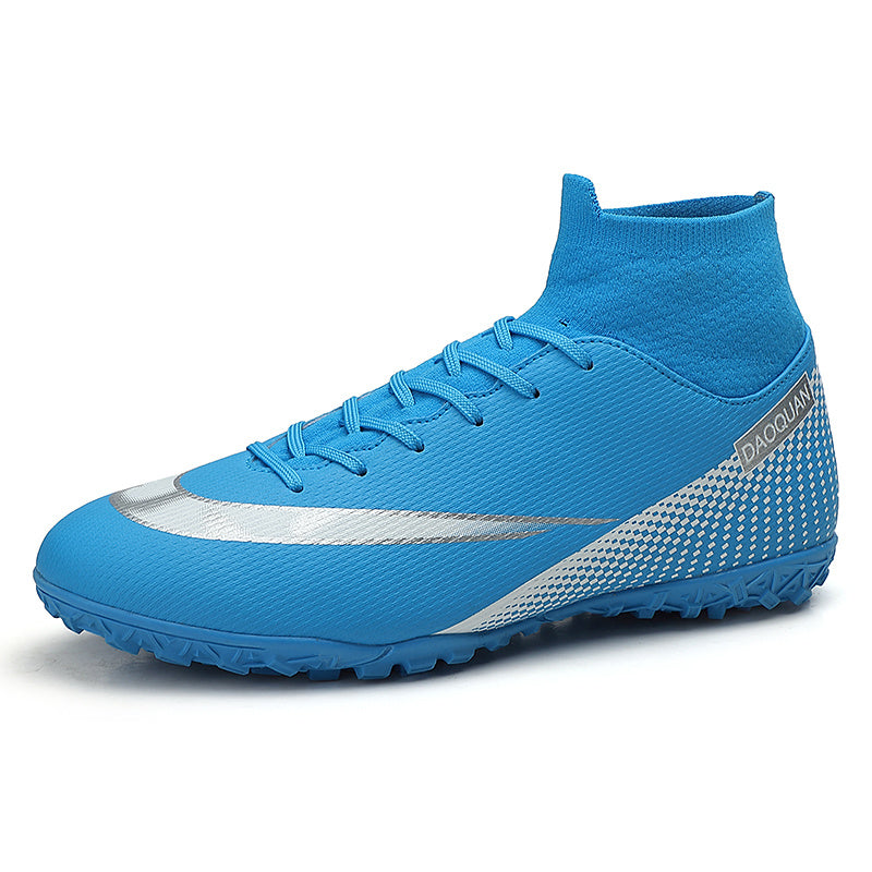 High Quality Football Boots Same As C.Ronaldo Soccer Shoes Assassin Chuteira Campo TF/AG Football Sneaker Futsal Training Shoes