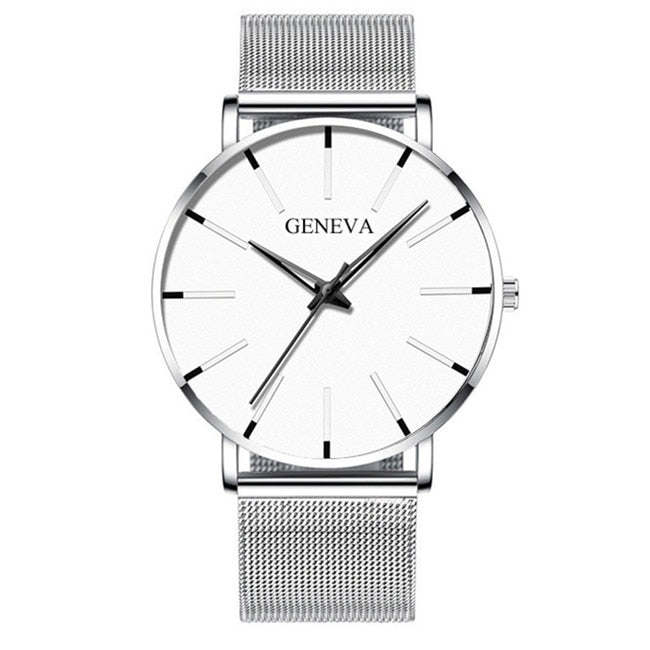 Minimalist Stainless Steel Mens Watch