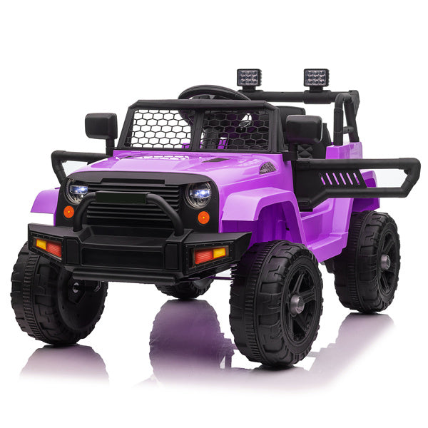 LEADZM Dual Drive 12V 4.5A.h with 2.4G Remote Control Jeep Black