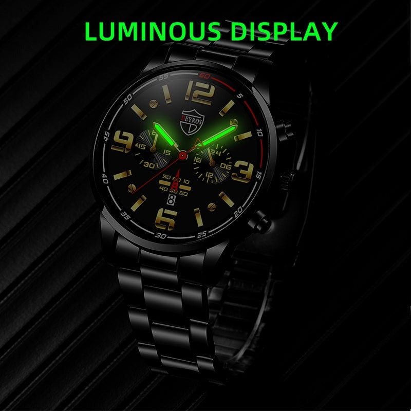 Fashion Mens Luxury Watches Men Business Stainless Steel Quartz Wrist Watch Man Sports Casual Leather Watch часы мужские