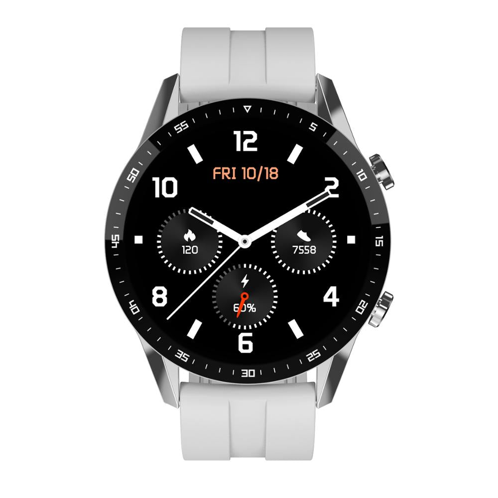Color: E - Bluetooth Call Heart Rate Blood Pressure Pedometer Smart Watch Cross-border T30 Watch