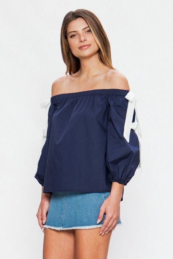 Off-the-shoulder Top