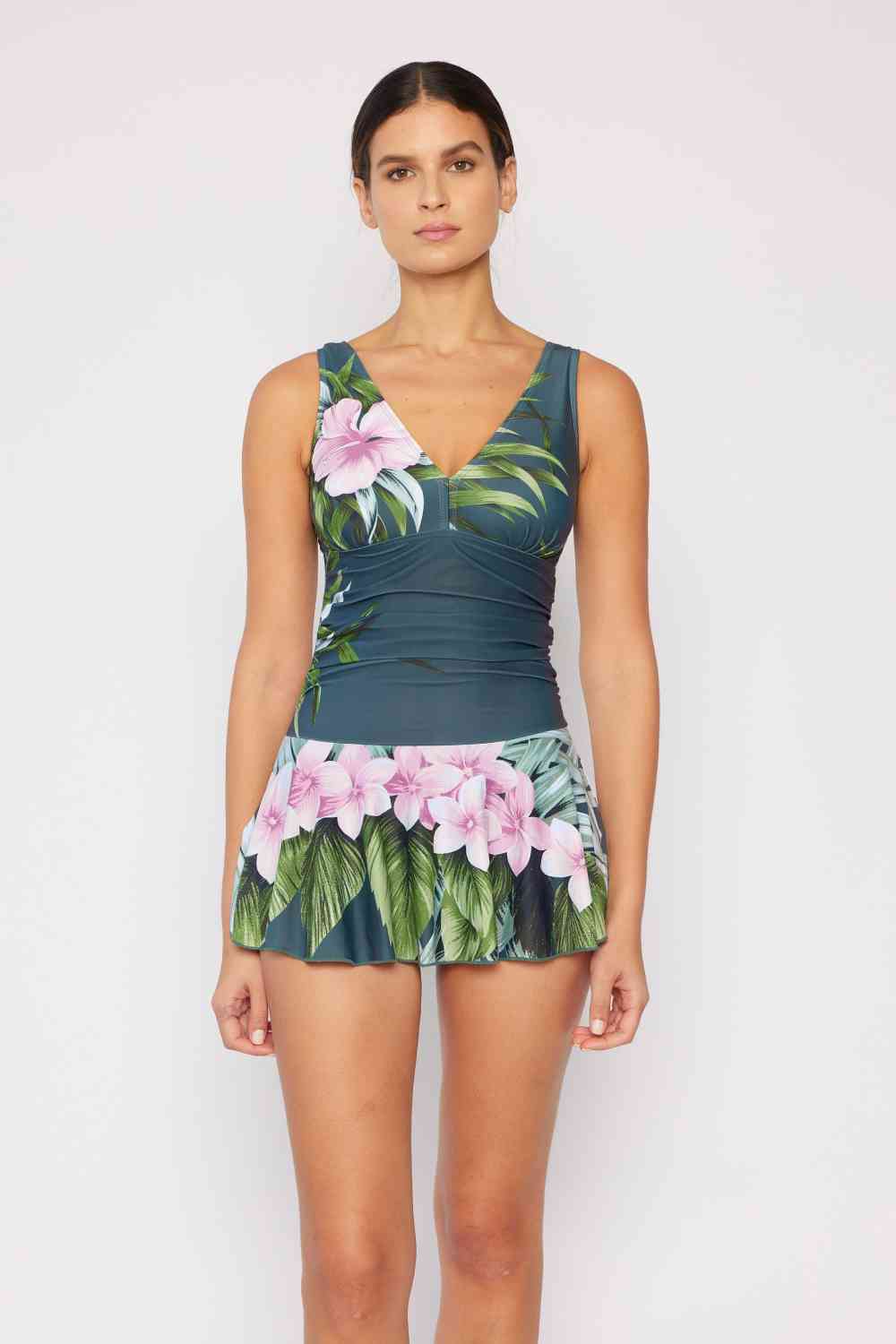 Marina West Swim Full Size Clear Waters Swim Dress